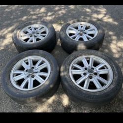 4 —— 225/55r16 5x4.5 5x114.3 Stock Ford Mustang Camry Accord Civic Tacoma Wheels Rims Tires