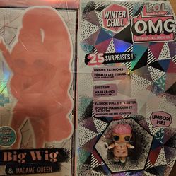 Lol Doll 25 Surprises Pink Winter Chill And A Mini Doll Included 