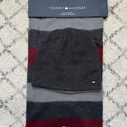 TOMMY HILFIGER BRAND NEW SCARF & BEANIE