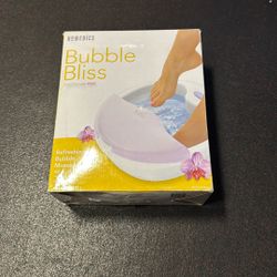 Homedics Bubble Bliss Foot Spa