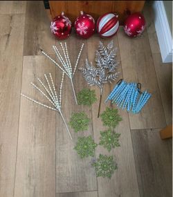 Holiday Ornaments, 14 plus ornaments