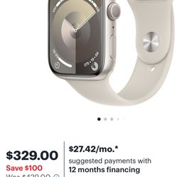 Brand New Unopened 9th Generation Apple Watch 