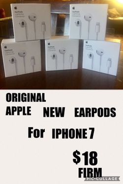ORIGINAL APPLE EARPODS for iPhone 7