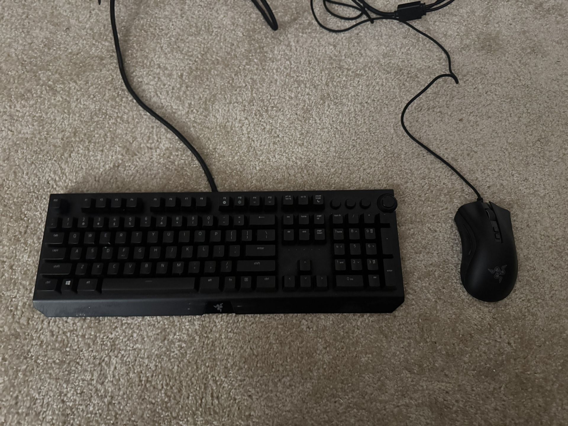 Razer Keyboard And Mouse