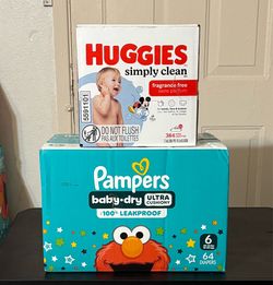Pampers & Huggies bundle