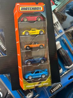 Matchbox MBX PORSCHE HEROES 5 Pack NEW