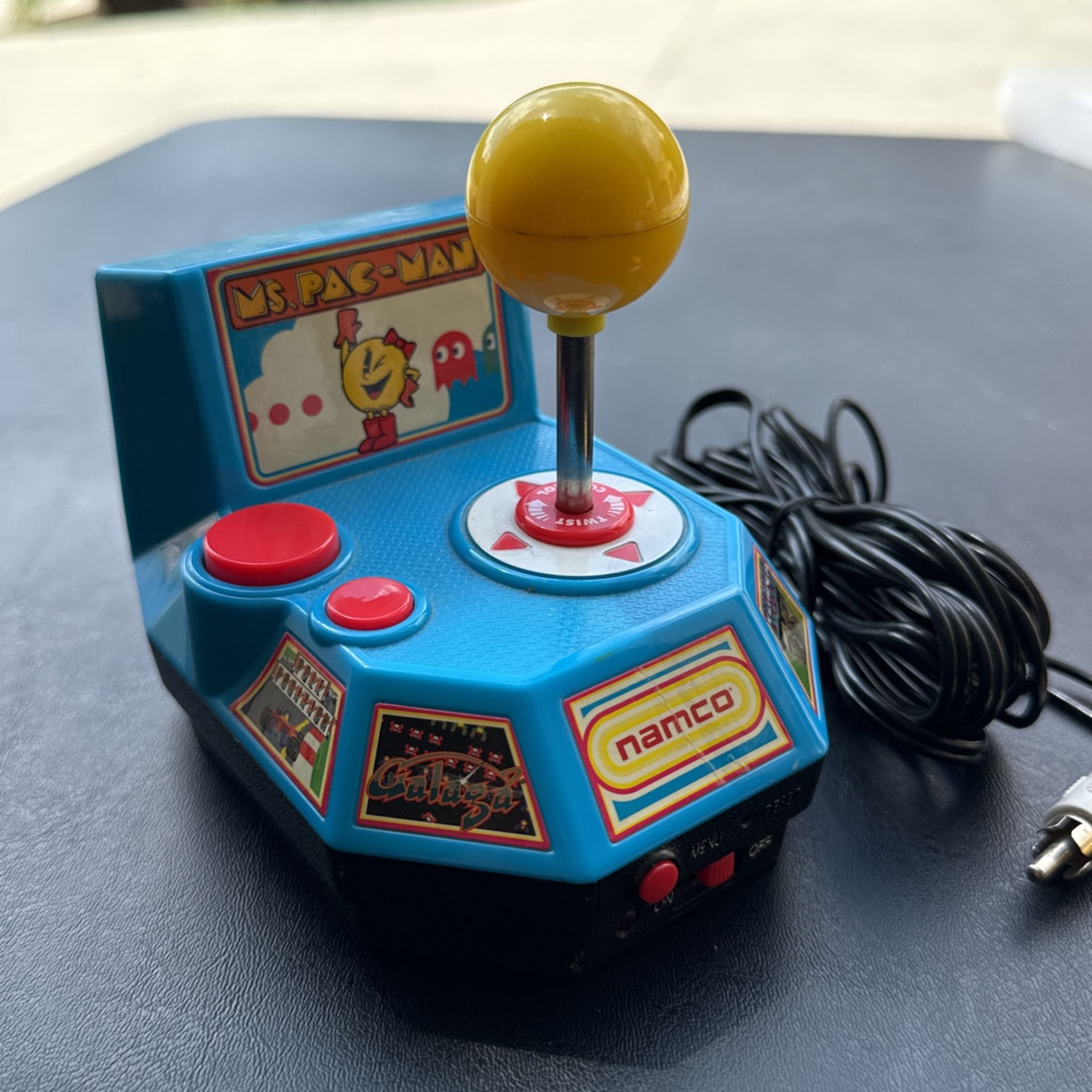 Namco Plug & Play 5-in1 Mrs. Pac-Man, Galaga, Pole Position, Xevious, Mappy Video Game System