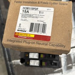 15amp GFI BREAKERS HOM115PDF