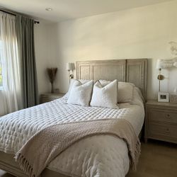 QUEEN BED SET:  Frame + Casper Mattress + Box Spring