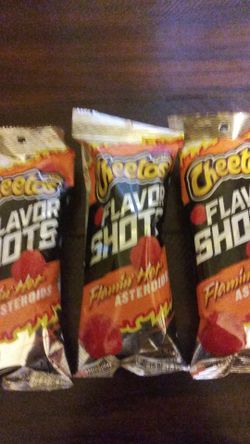 Cheetos flavor shots