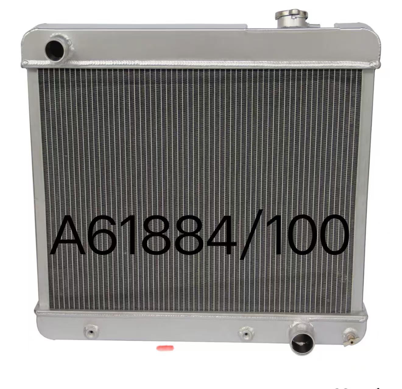 PLESIU ZC284 New 3 Rows All Aluminum Radiator Fit 1963-66 Chevrolet C10/20/30 K10/20 Panel/Pickup 3.8L/4.1L/4.8L L6 4.6L/5.3L V8 Gas