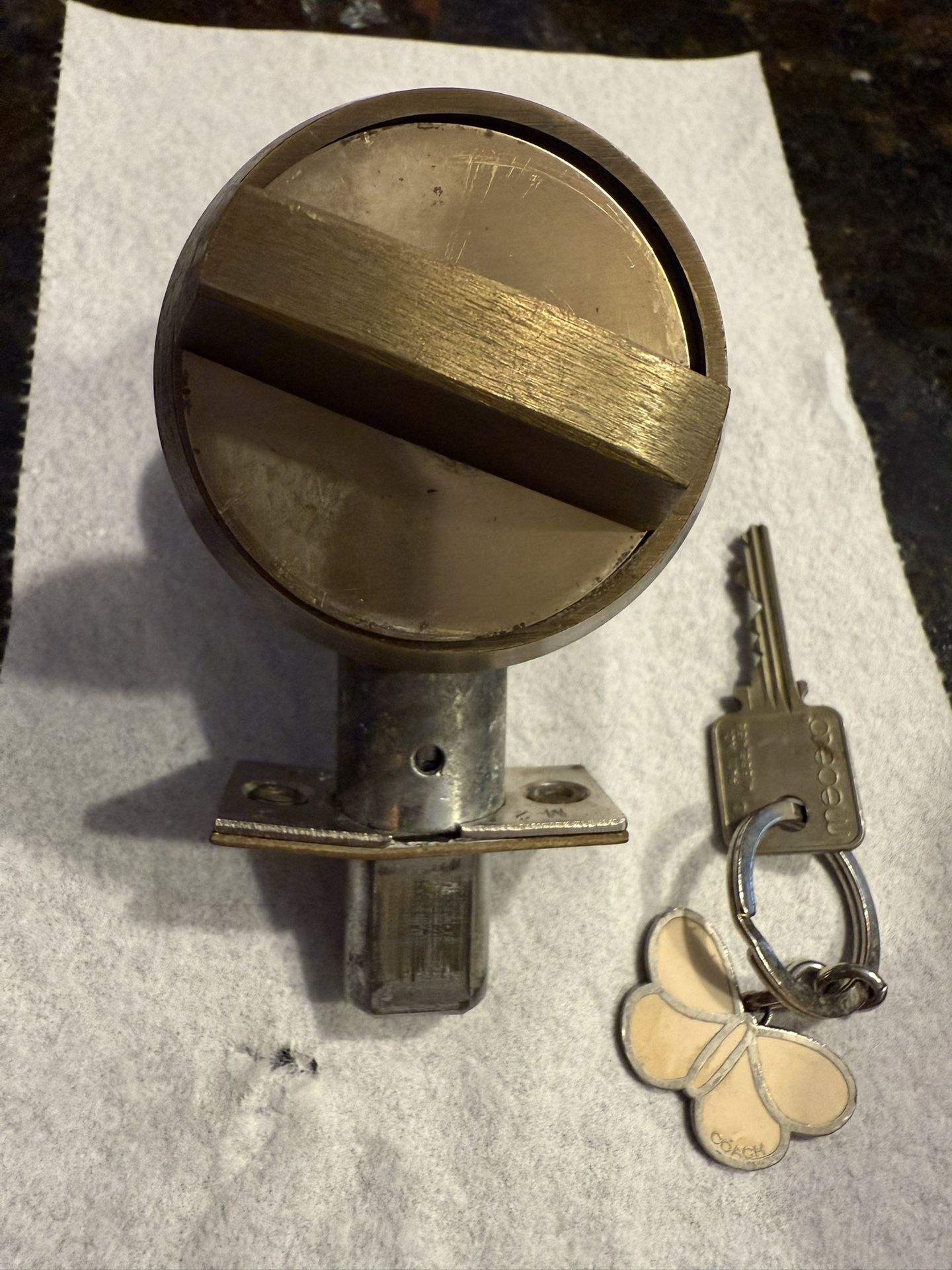 Medeco Deadbolt With Key $25