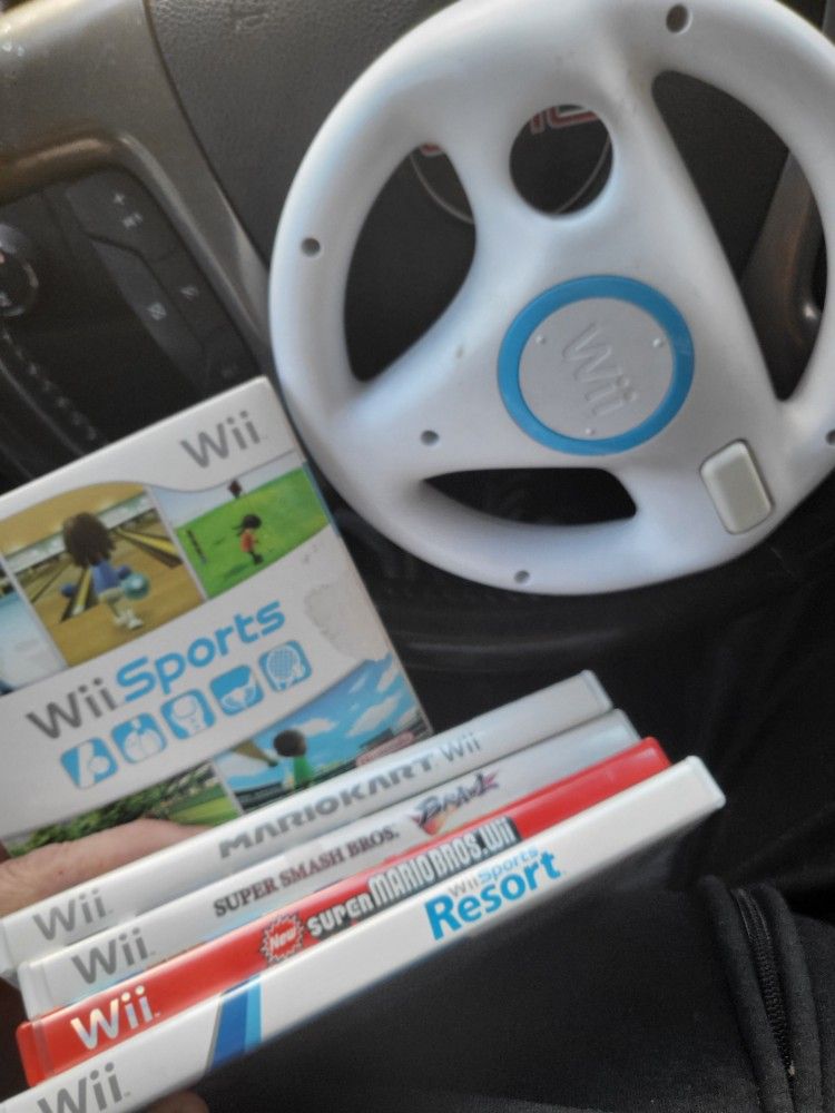 5 of the best Nintendo wii games
Mario kart, Super Mario, smash bros
Wii sports
Sports resort