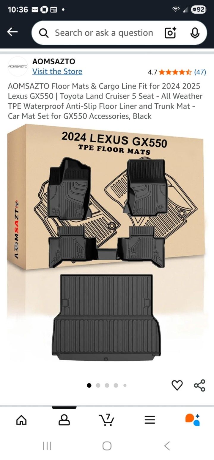 2024 GX 550 Accessories
