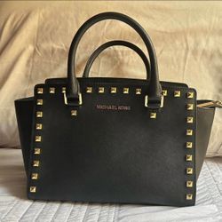 Michael Kors Selma Stud Medium Top Satchel Purse -  OBO NEED GONE TODAY