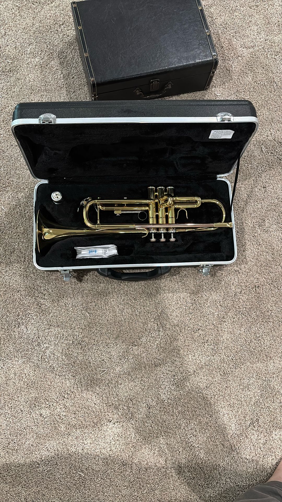Trumpet With Cleaning/maintenance Supplies