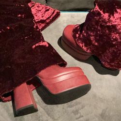 Velvet Go-Go Boots