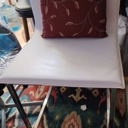 Bar  Counter Stool With Leather Seat