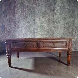 Classic Vintage Maple Coffee Table – Hemingway-Style.... Solid Wood