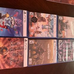 Ps 5 Games For Sale Or Trade 