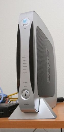 AT&T U verse modern n router