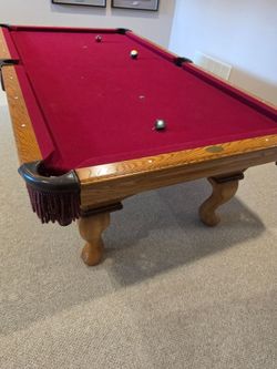 Pool table 8x4ft