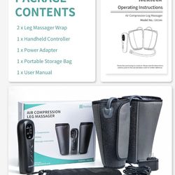 Portable Leg Massager (New) retails $60-$130