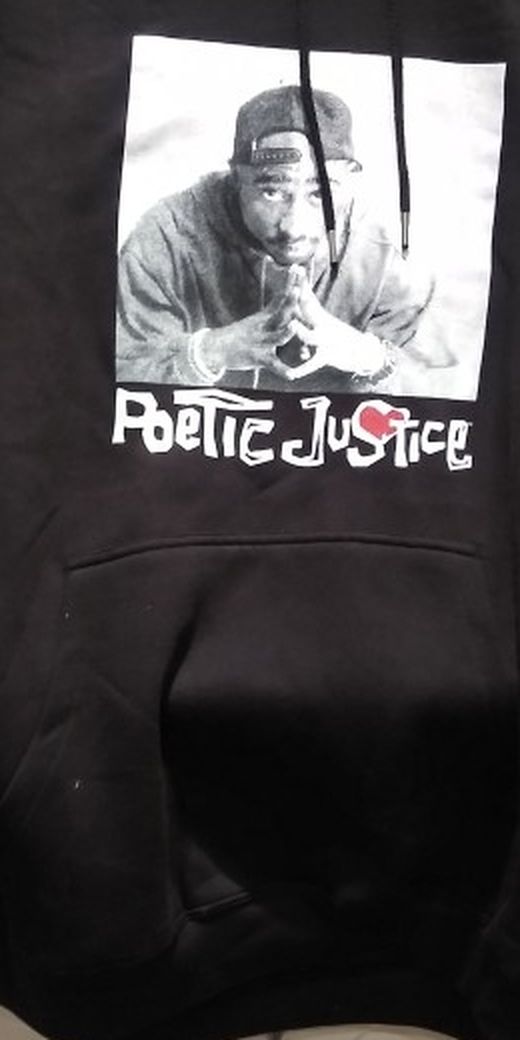 Poetic Justice: men XL hoodie