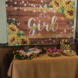It’s A Girl Banner