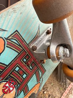 Vintage Independent trucks and birdhouse wheels
