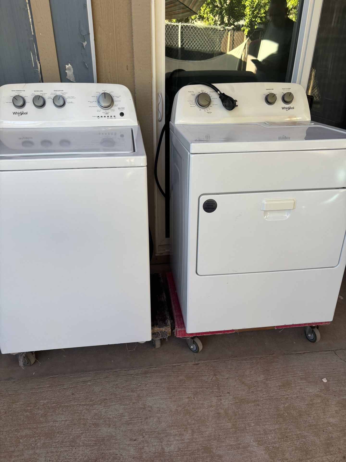 Whirlpool Washer And Dryer