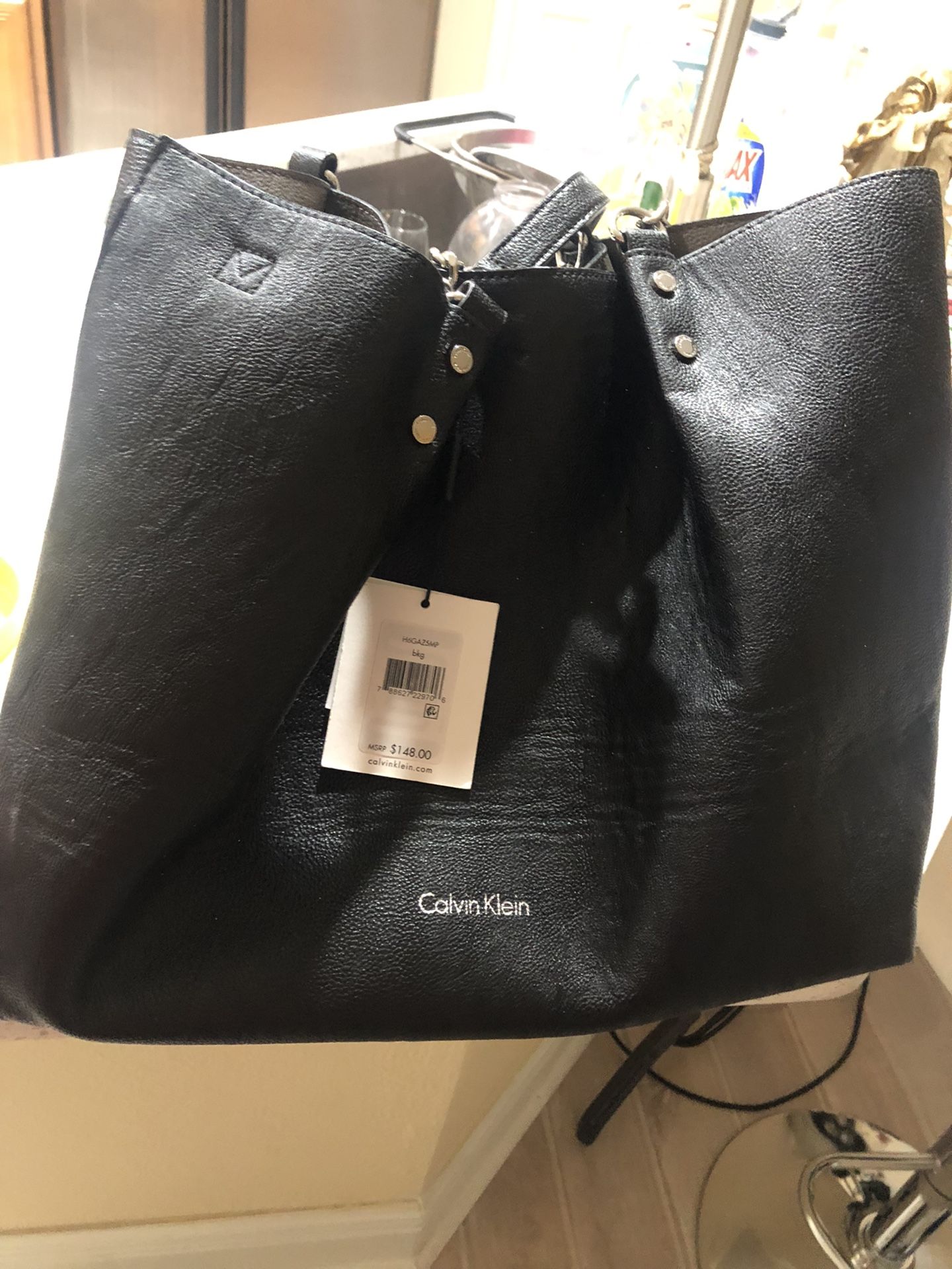 Reversible Calvin Klein Tote bag with Wallet