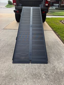 Portable aluminum ramp 8ft