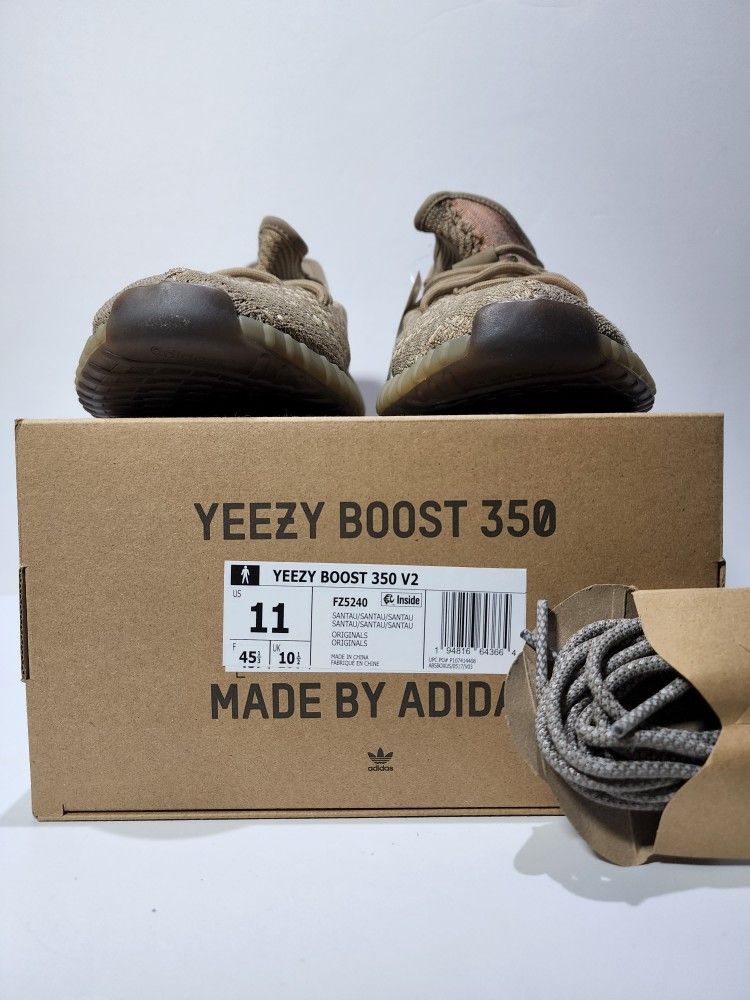 Men’s Yeezy “Sand Taupe” Size 10 NEW Adidas Yeezy Boost 350 V2- Sand Taupe FZ5240 Men main image 4