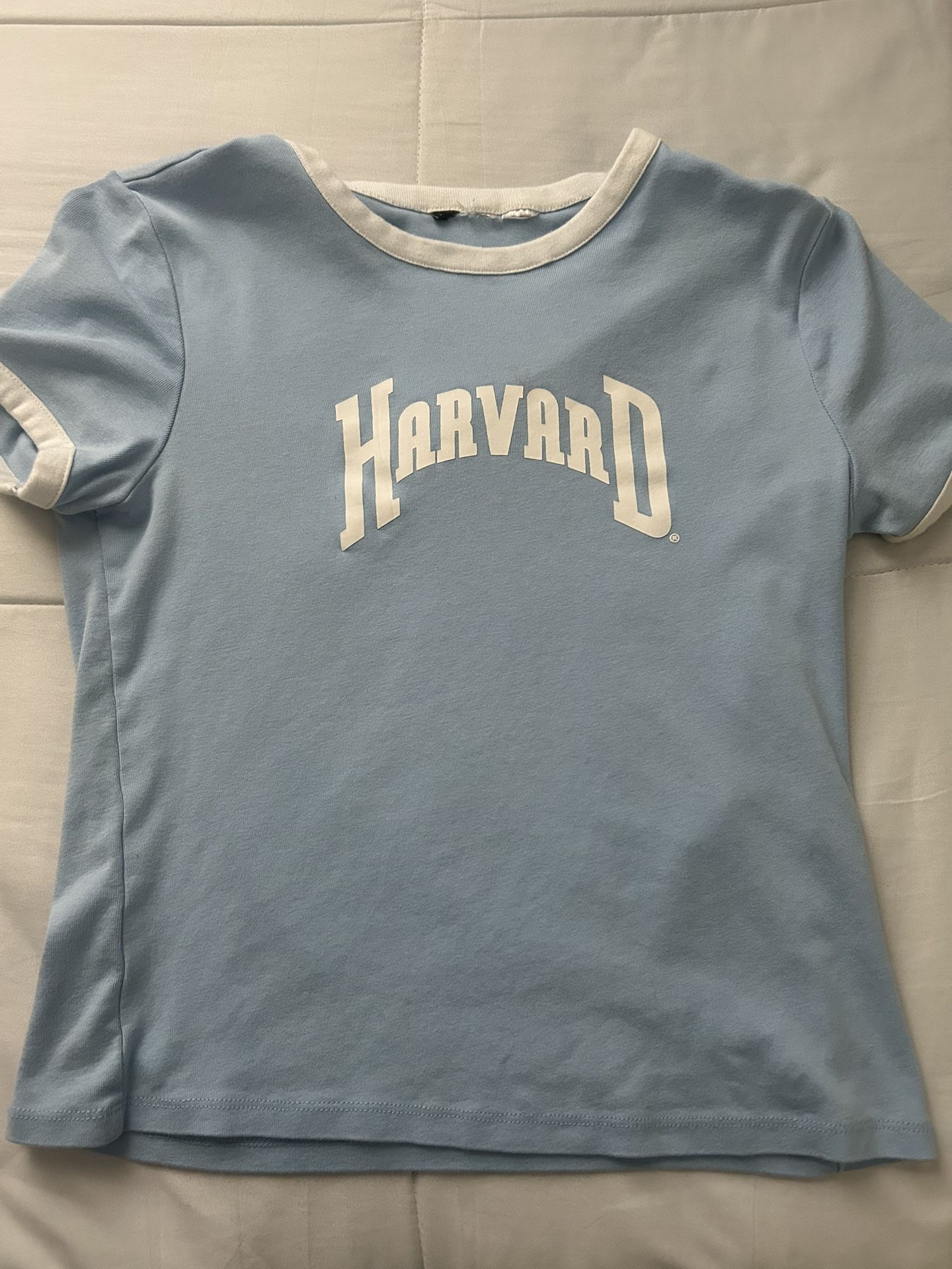 Blue Harvard T Shirt