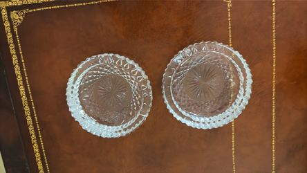 Waterford vintage ashtrays 6” diameter