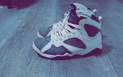 Jordan #7 Flint Grey/white