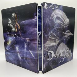 Demon's Souls Custom made Steelbook Case only for PS4/PS5/Xbox (No Game) New