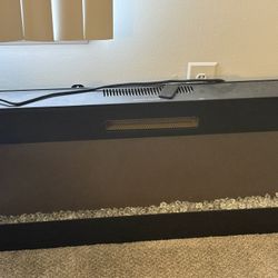 Wall Mount Fire Place With Remote 