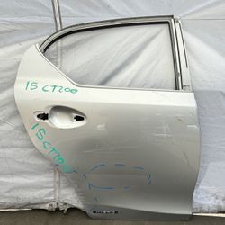 2015 Lexus Ct200 Right Rear Door Shell