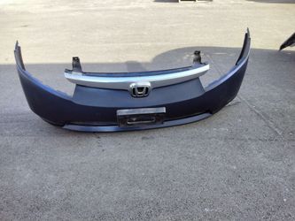 2006-2008 Honda Civic sedan complete front bumper OEM.
