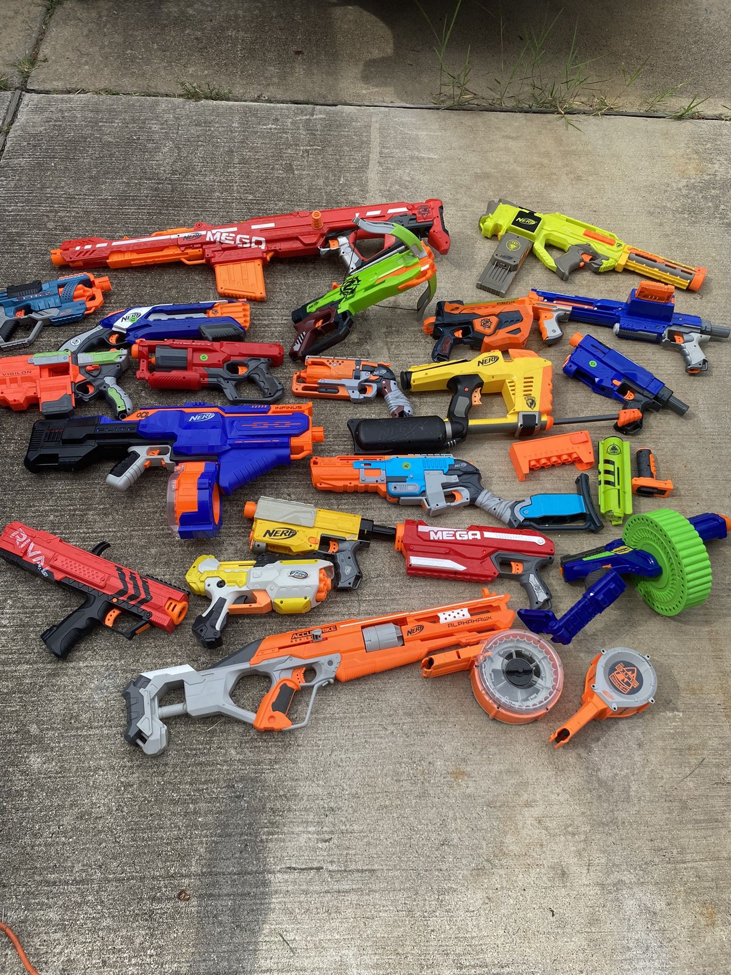 Nerf Gun Lot