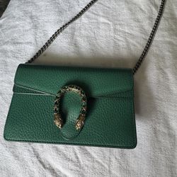 Gucci Super Mini Green Dionysus