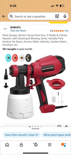 Electric Spray Paint Gun