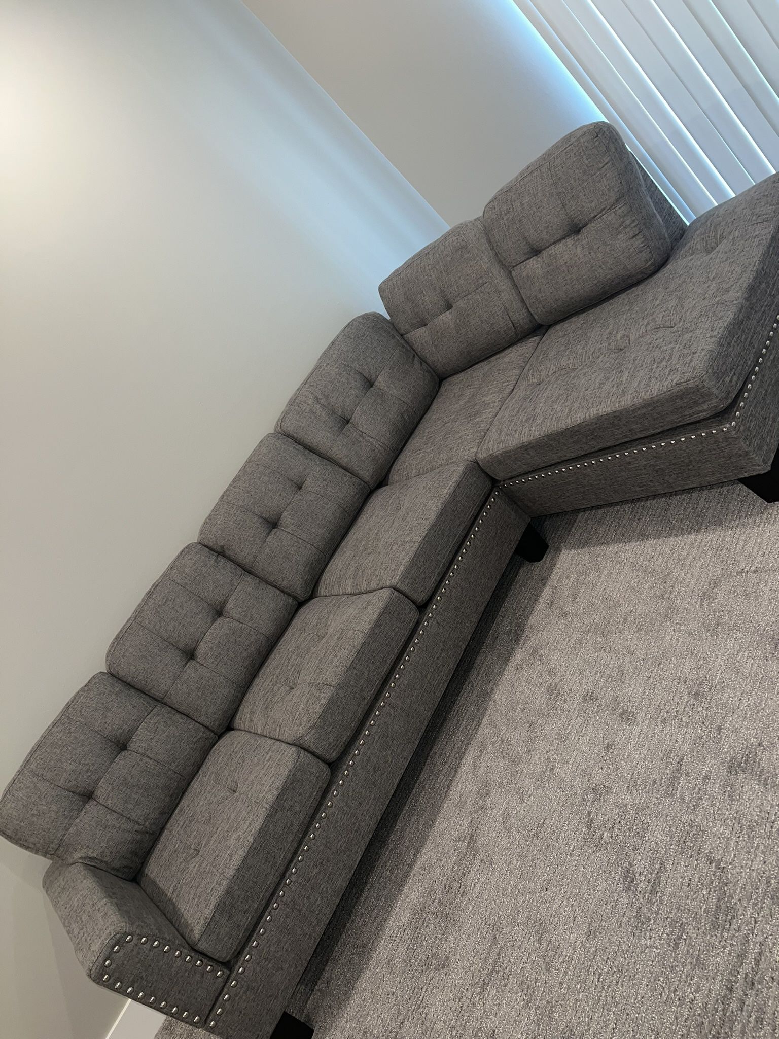 Gray Wayfair sectional