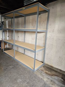 Heavy Duty Shelving Racks 48 in W x 24 in D Boltless Shelves Stronger Than Homedepot Lowes Costco And Ivar Systems Delivery Available