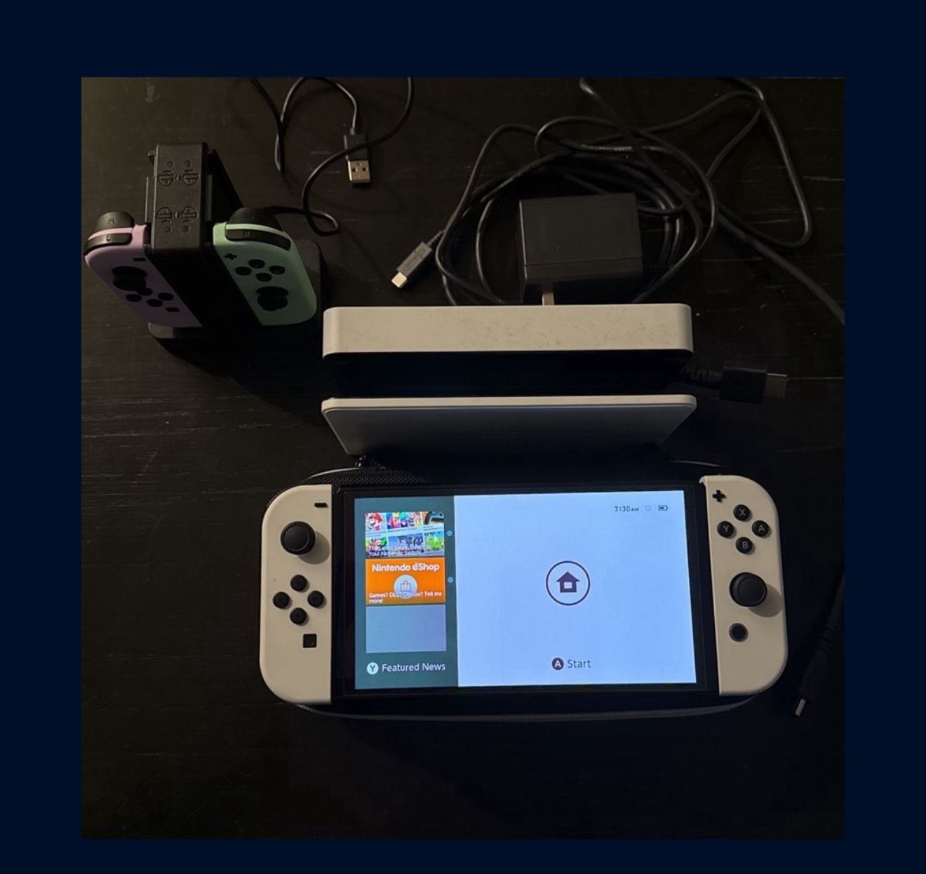 Nintendo Switch Oled W Extras
