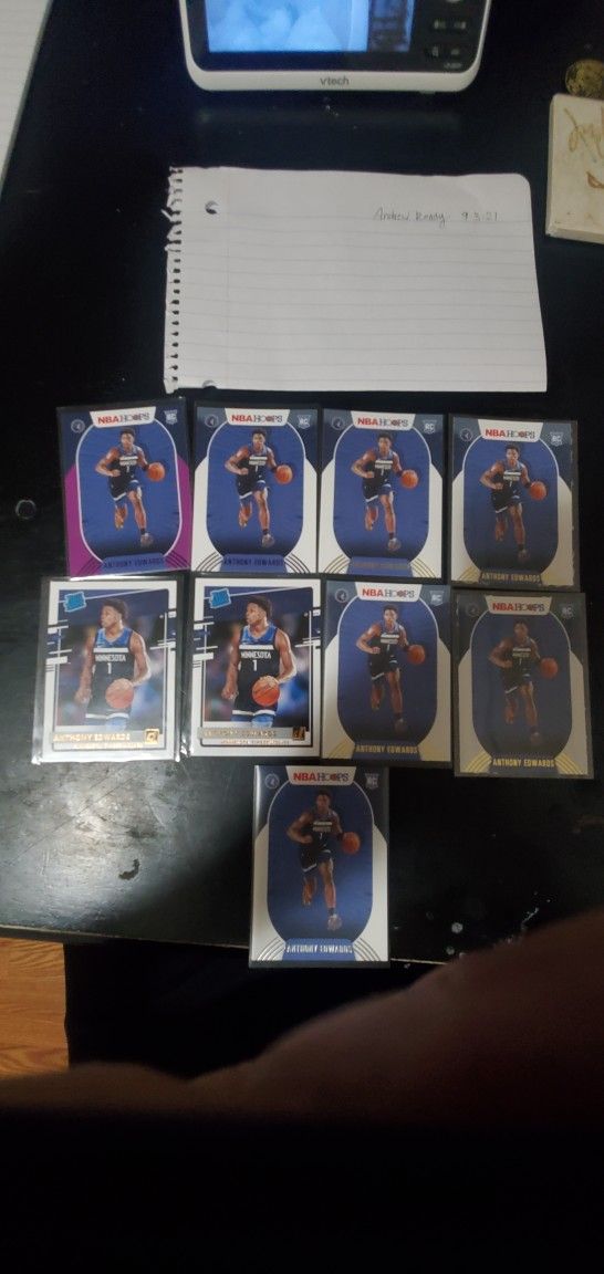 Anthony Edwards Rookie Lot 