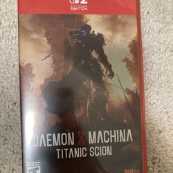 Daemon X Machina Switch 2 Titanic Scion Armored Core Nintendo action rpg shooter