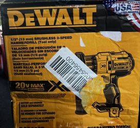 DeWALT Brushless 3 Speed Hammerdril